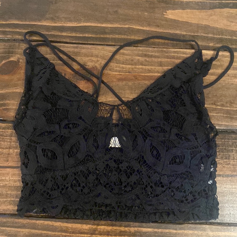 Black bralette